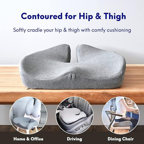 Naurify ErgoCushion® - Pressure Relief Seat Cushion